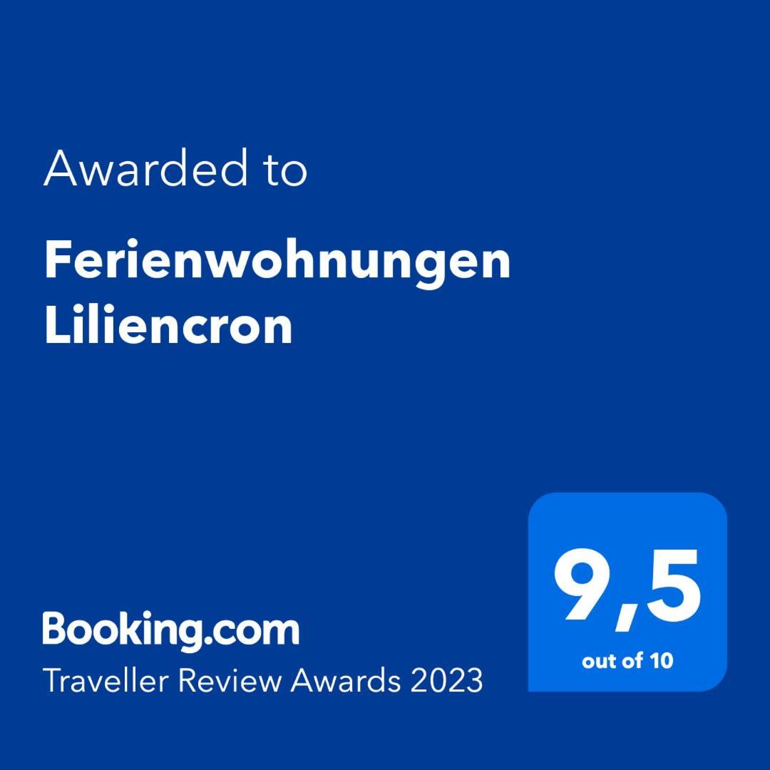 Ferienwohnungen Liliencron - Fewo I Enger Exteriér fotografie